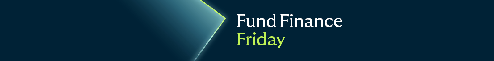 Fund Finance Friday banner